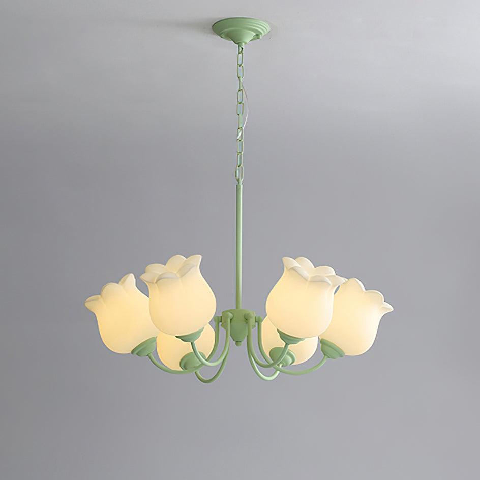 French Lily Chandelier