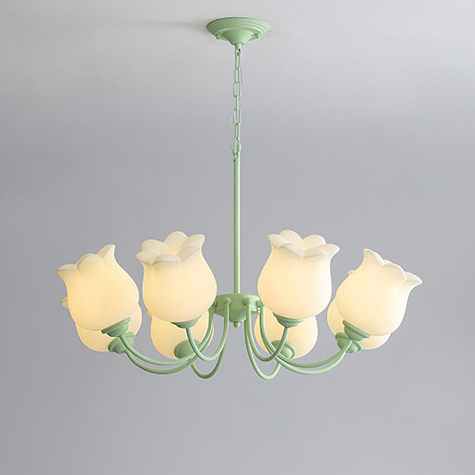 French Lily Chandelier