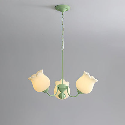 French Lily Chandelier