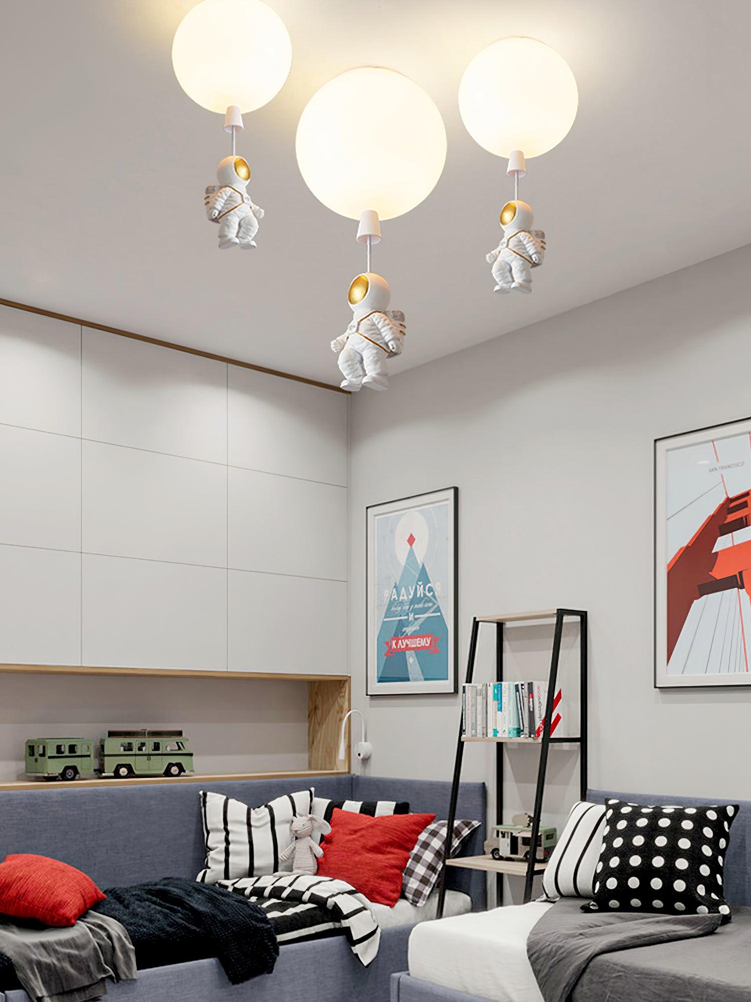 Frosted Balloon Ceiling Light – CEENLI