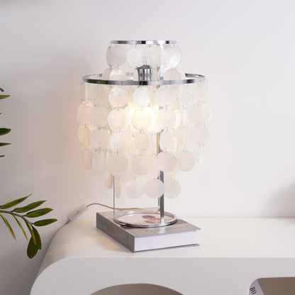 Round Shell Table Lamp