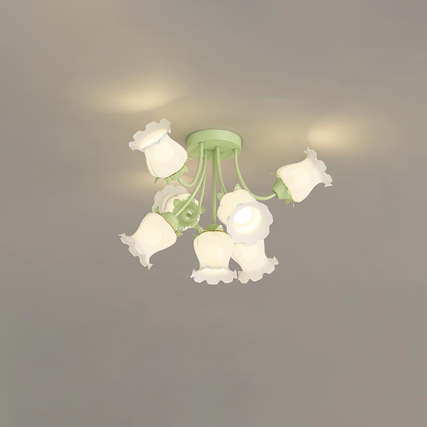 مصباح سقف على شكل زهرة الحديقة