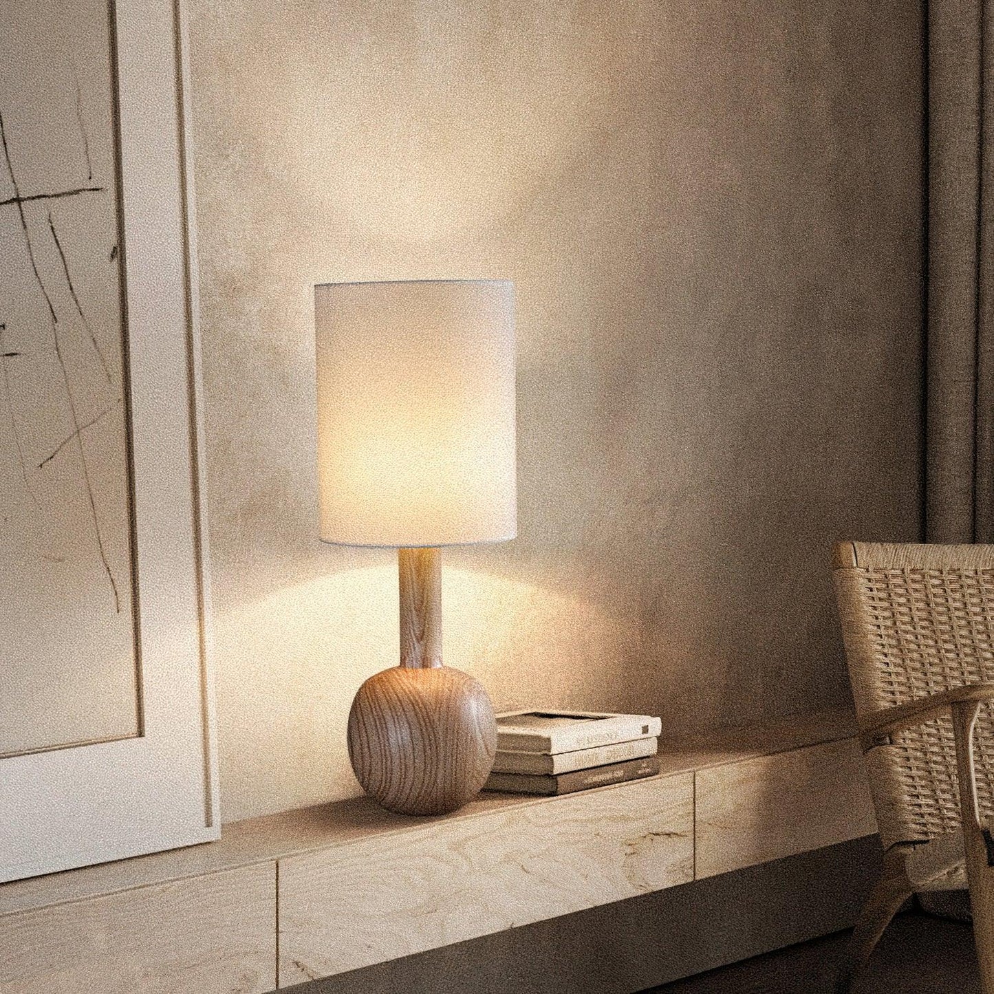 Gavel Table Lamp