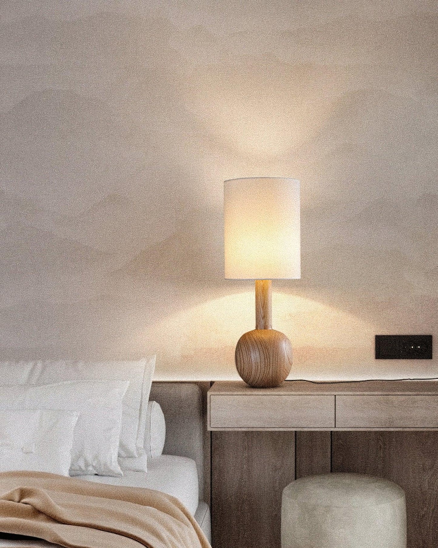 Gavel Table Lamp