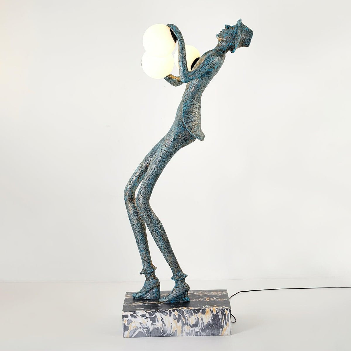 Gentleman Sculpture Floor Lamp