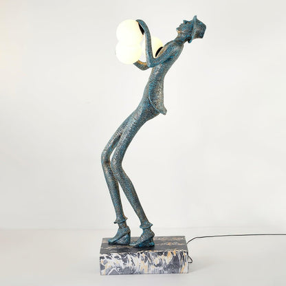 Gentleman Sculpture Floor Lamp