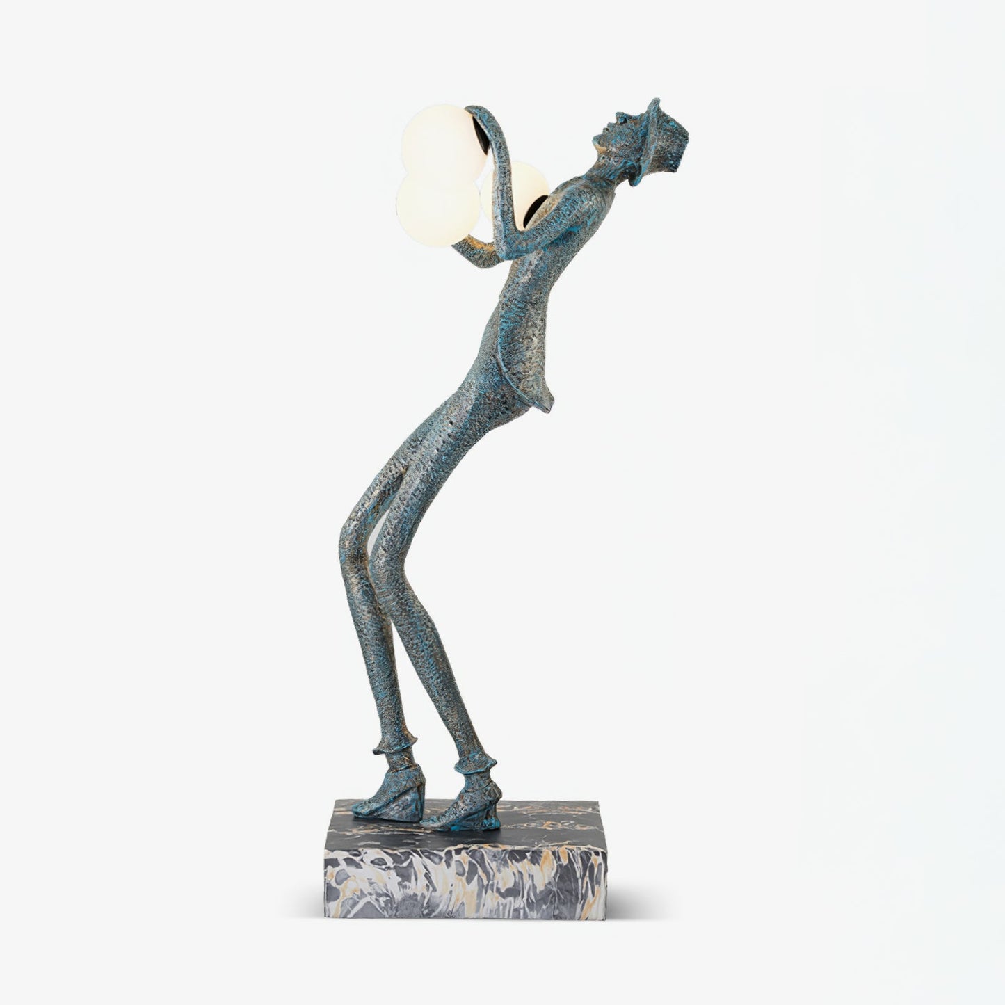 Gentleman Sculpture Floor Lamp