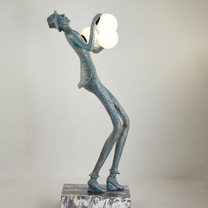 Gentleman Sculpture Floor Lamp