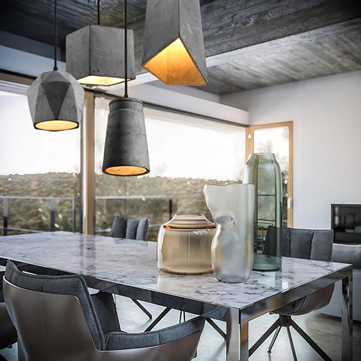 Georgia Cement Pendant Light