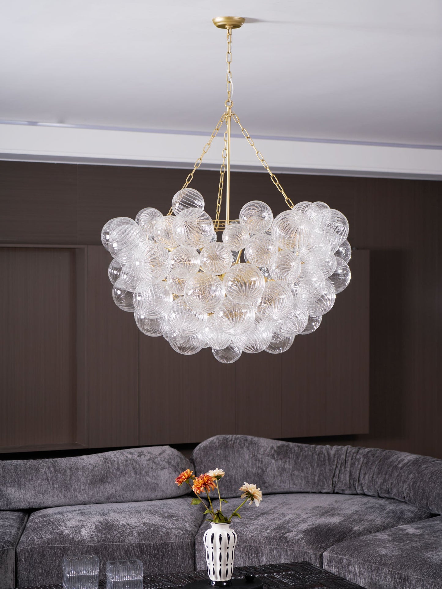 Glass Ball Bubbles Chandelier