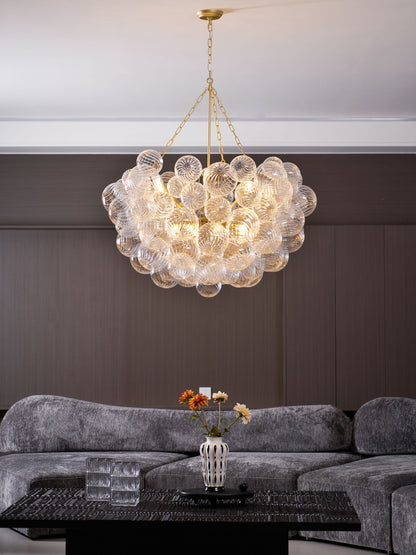 Glass Ball Bubbles Chandelier