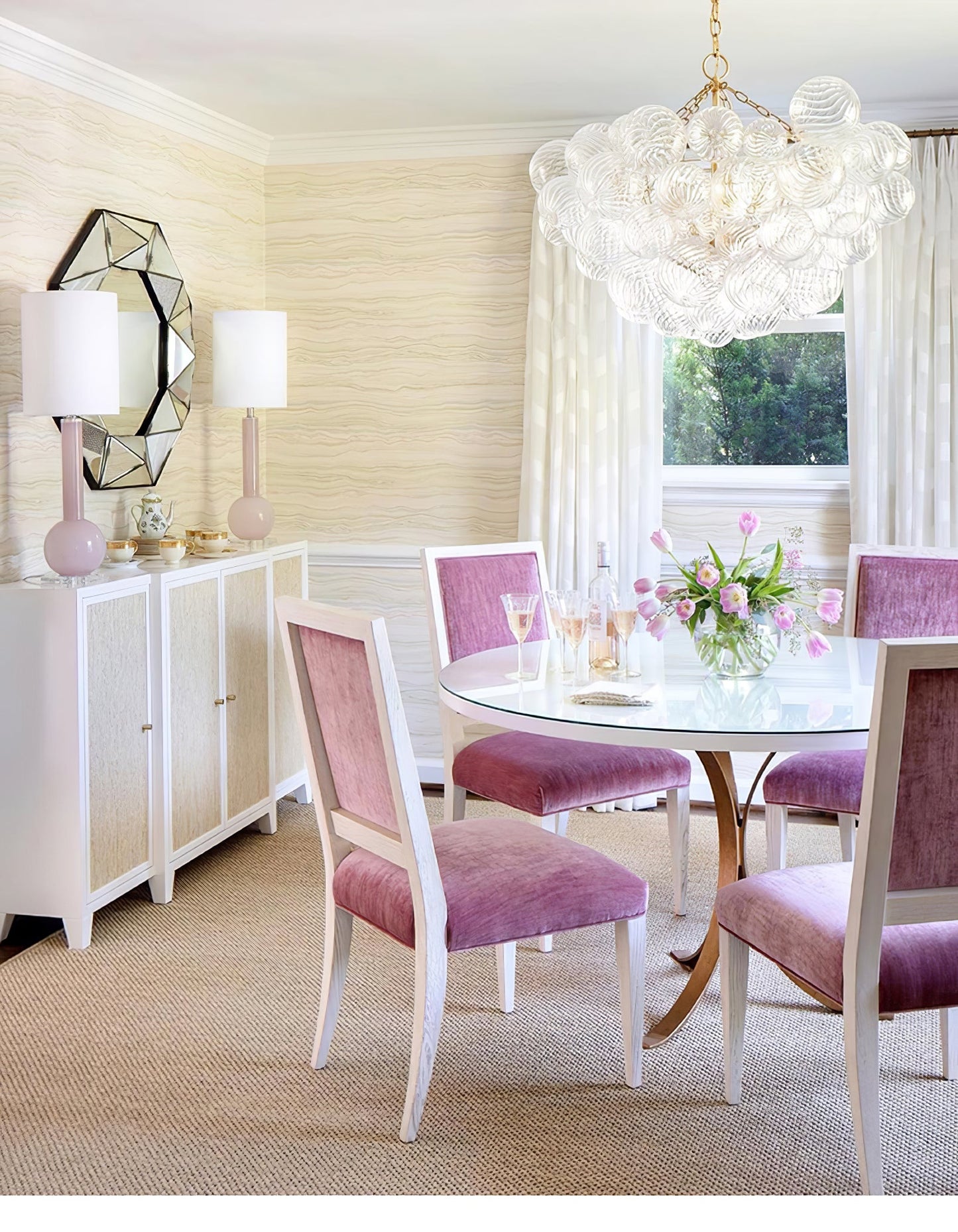 Glass Ball Bubbles Chandelier