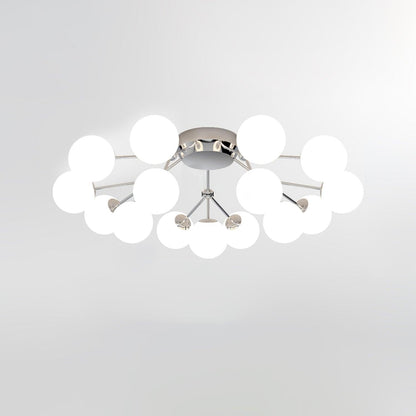 Glass Balls Cluster Ceiling Lamp