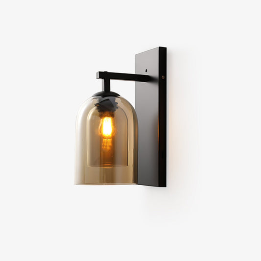 Glass Tubular Wall Lamp