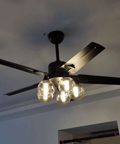 Black Vintage Ceiling Fan