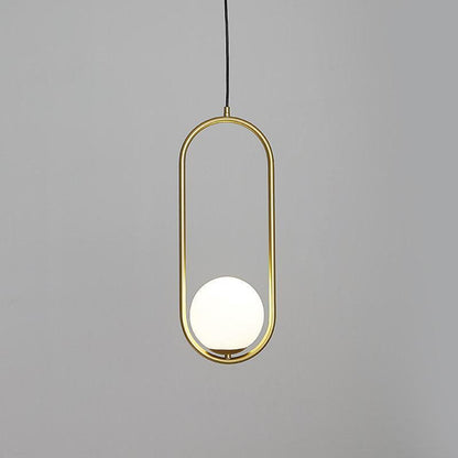 Mila Brass Pendant Light