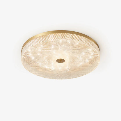 Glimmering Striped Ceiling Light