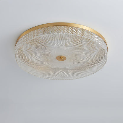 Glimmering Striped Ceiling Light