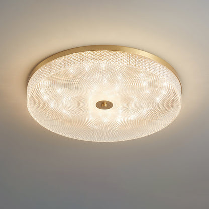 Glimmering Striped Ceiling Light