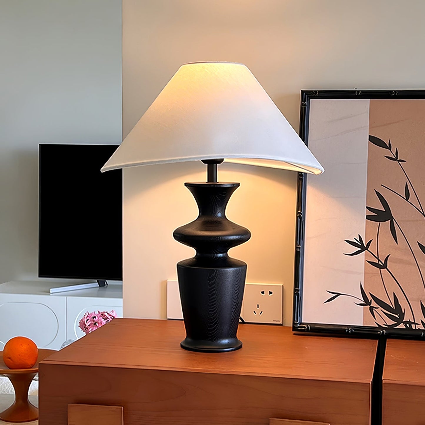 Grace Wood Table Lamp