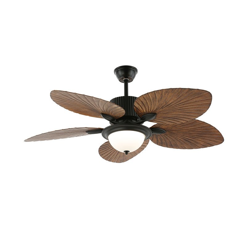 Banana Leaves Ceiling Fan Light