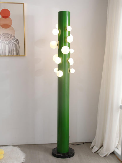 Green Apes Floor Lamp
