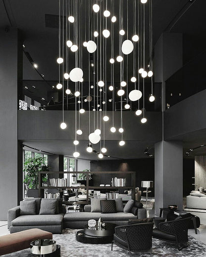 Gregg Stone Shape Glass Pendant Light