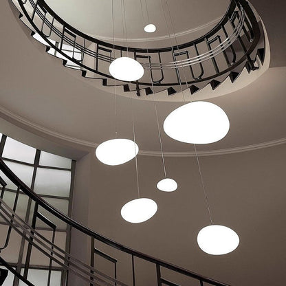 Gregg Stone Shape Glass Pendant Light