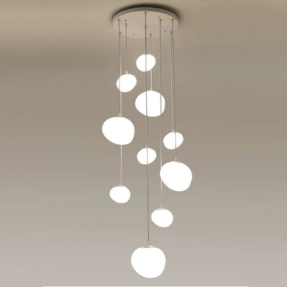 Gregg Stone Shape Glass Pendant Light
