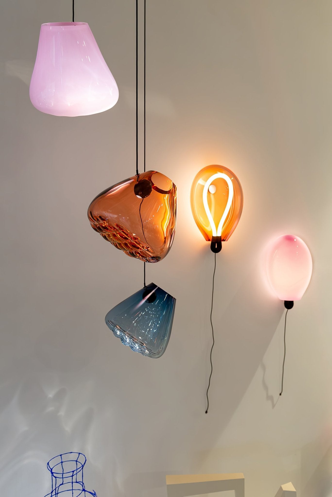 Grid Pendant Light