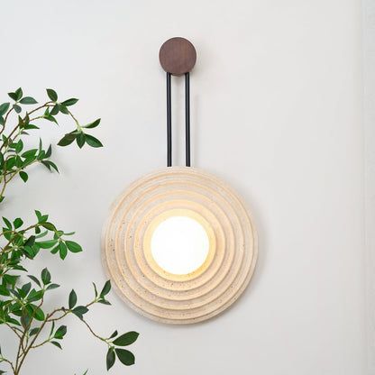 Growth Ring Wall Lamp