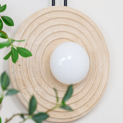 Growth Ring Wall Lamp