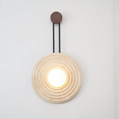 Growth Ring Wall Lamp