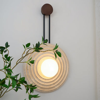 Growth Ring Wall Lamp