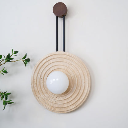 Growth Ring Wall Lamp