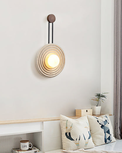 Growth Ring Wall Lamp