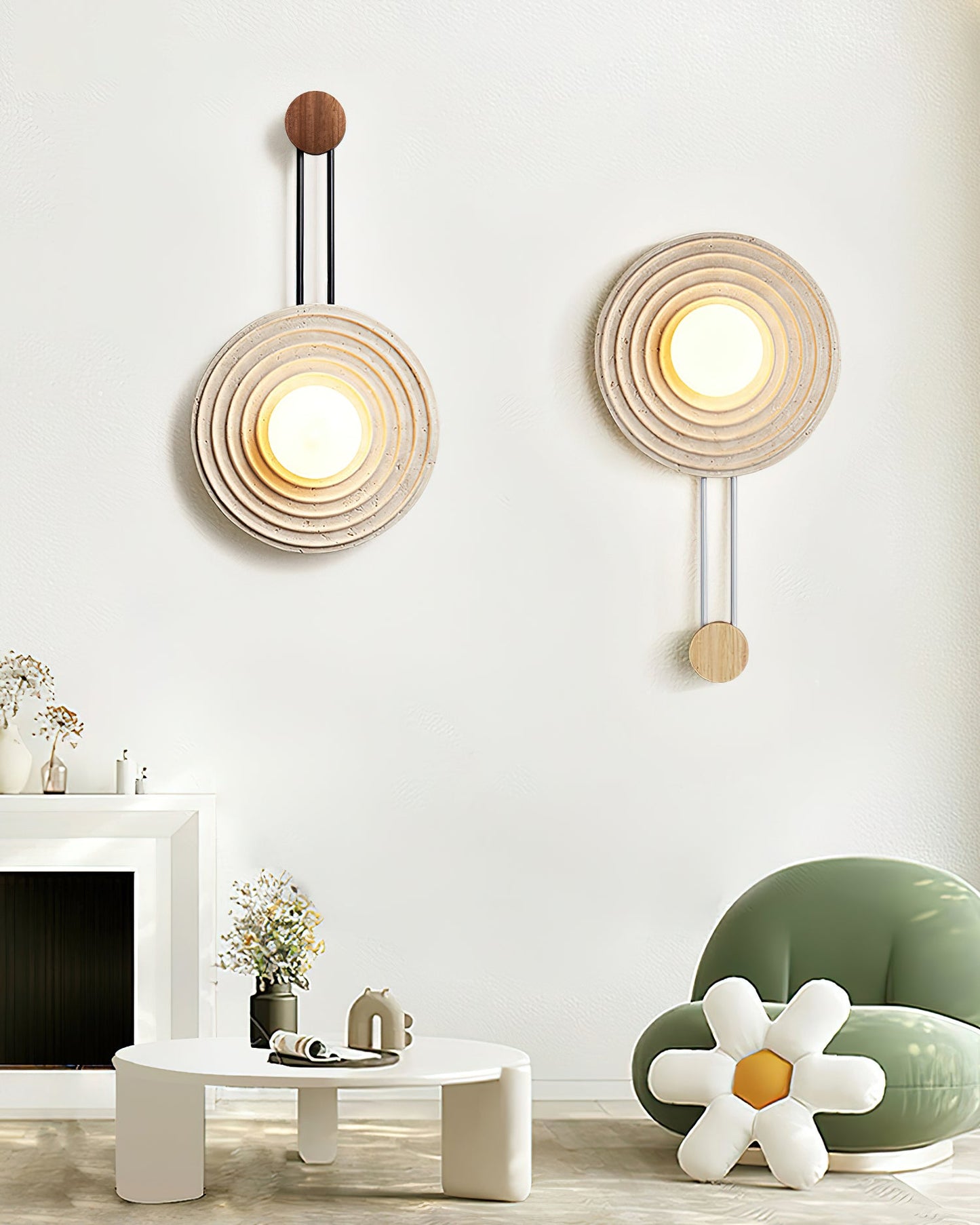 Growth Ring Wall Lamp