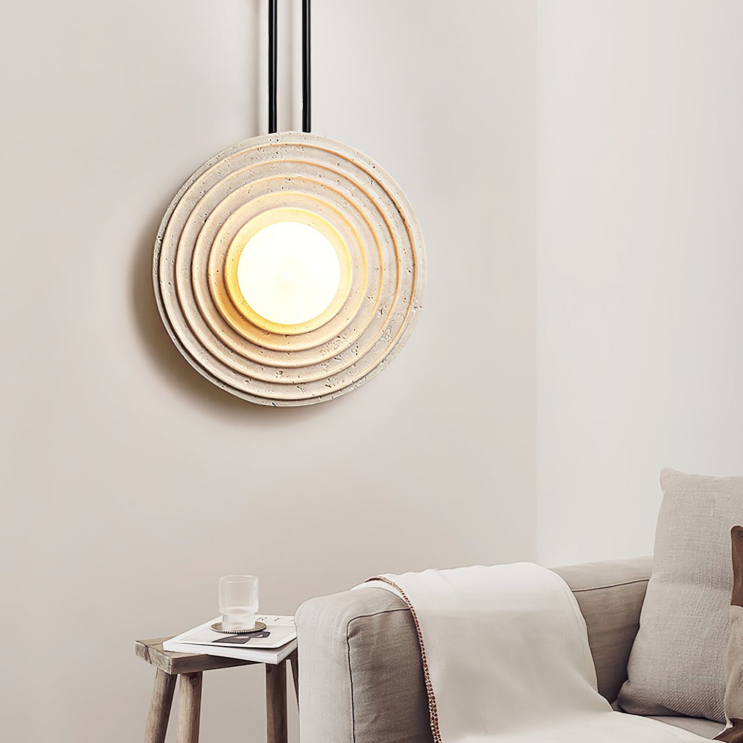 Growth Ring Wall Lamp