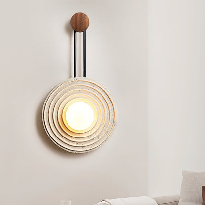 Growth Ring Wall Lamp