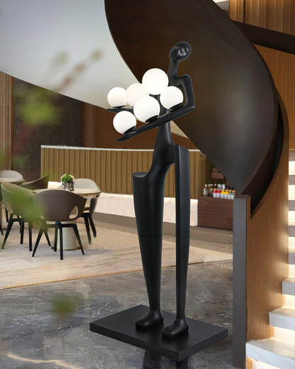 Guardian Sculpture Floor Lamp