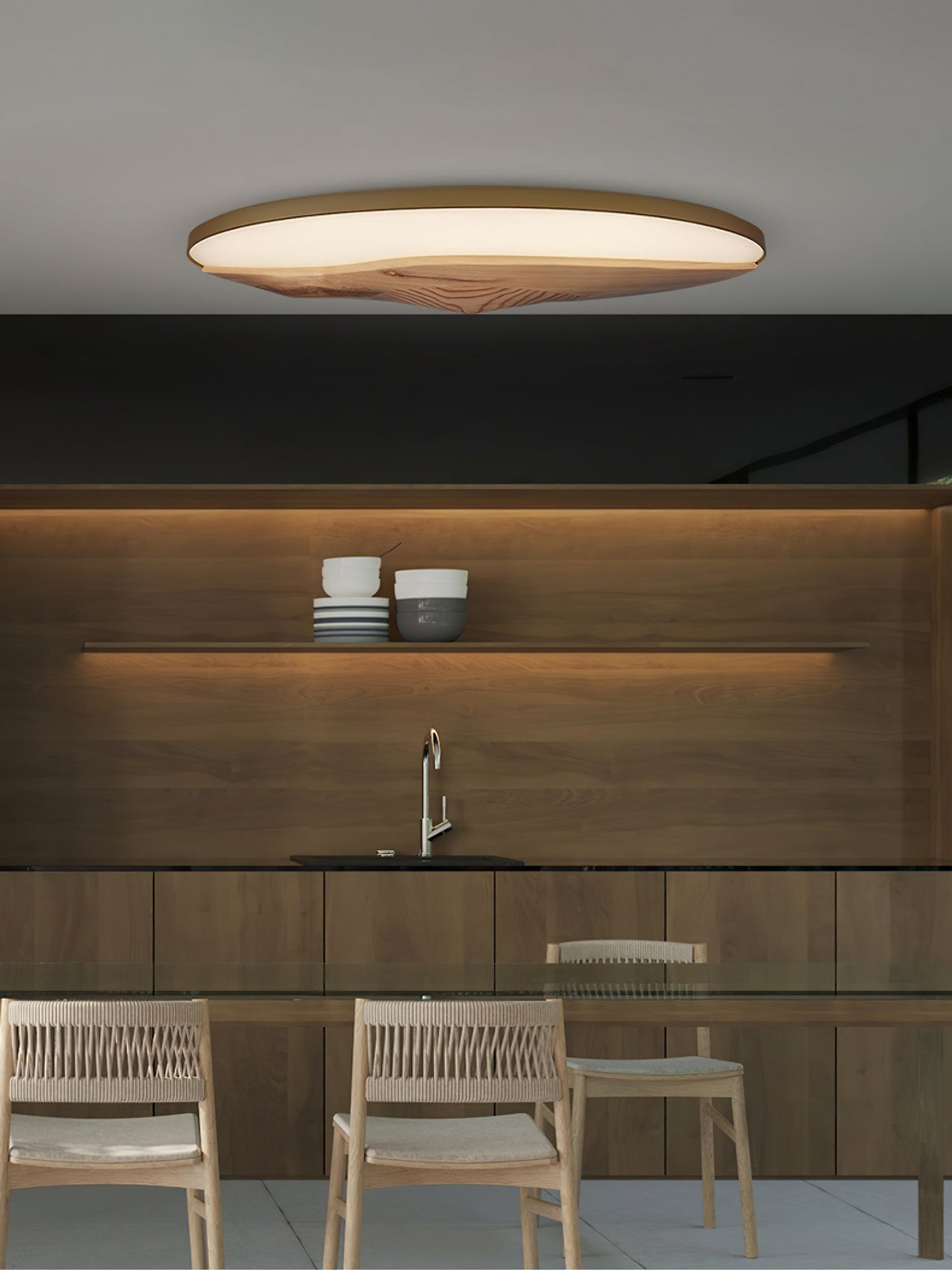 Half-Mountain Ceiling Lamp