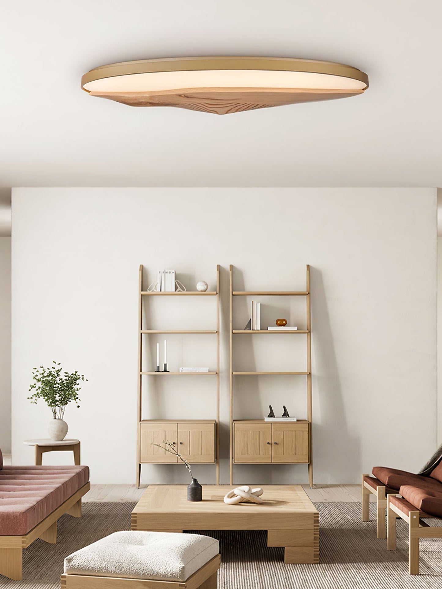 Half-Mountain Ceiling Lamp