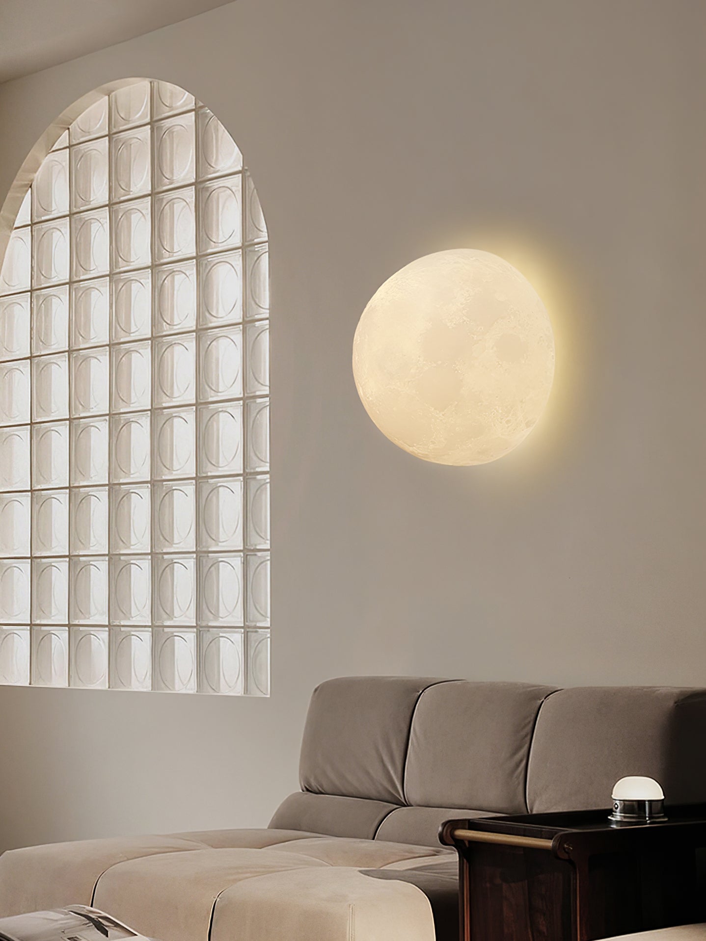 Moon 3D Wall Lamp