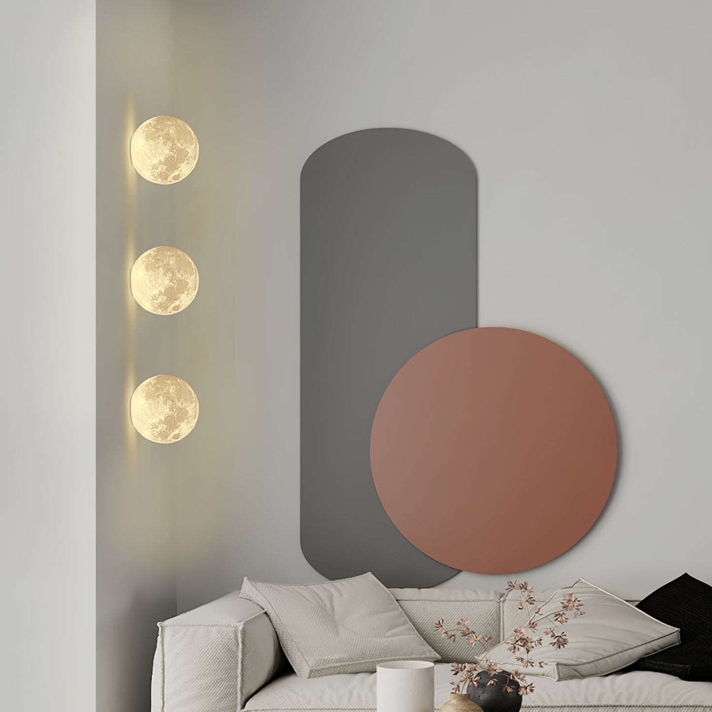 Moon 3D Wall Lamp