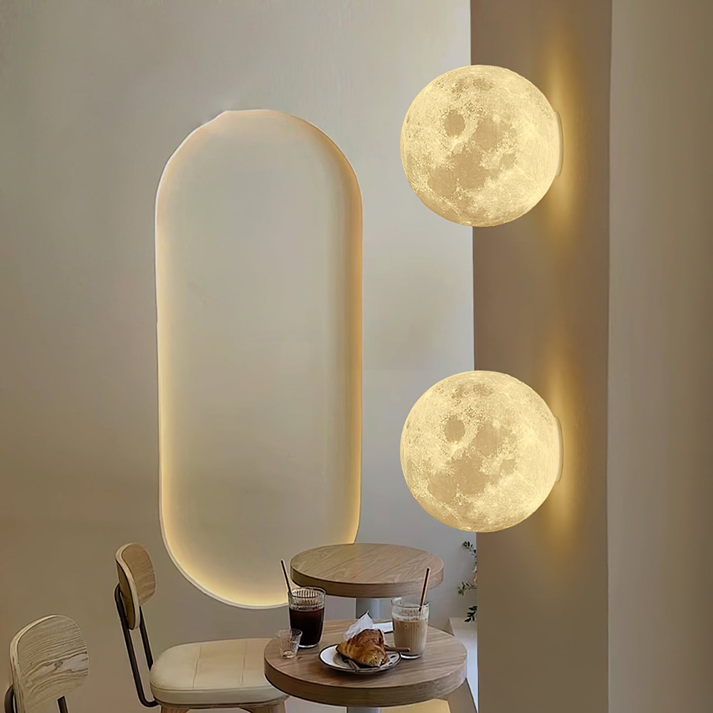 Moon 3D Wall Lamp