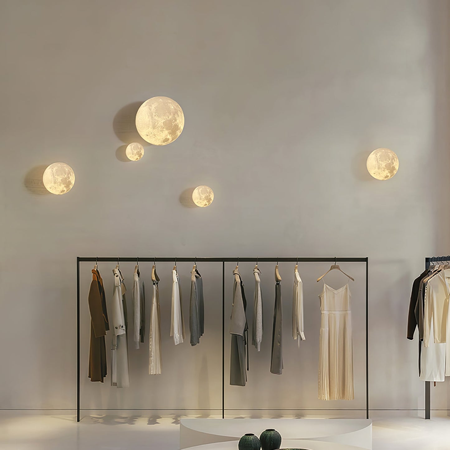 Moon 3D Wall Lamp