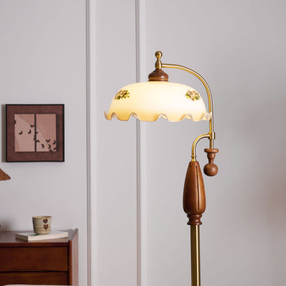 Heritage Bloom Floor Lamp