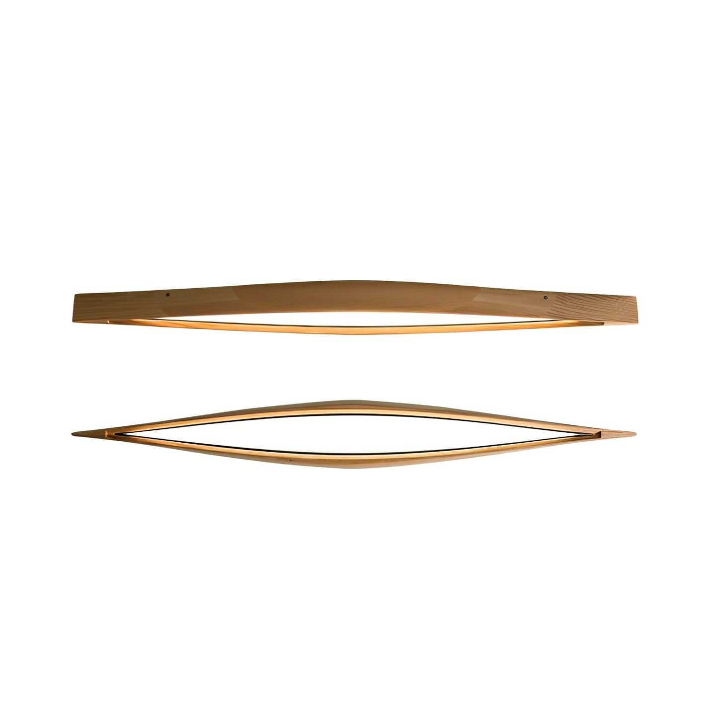 Horizon Linear Wood Ceiling Lamp