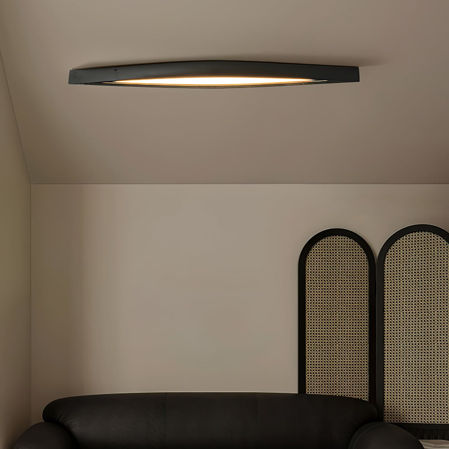 Horizon Linear Wood Ceiling Lamp