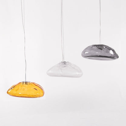 Blown Glass Random Pendant Light